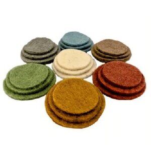 NWT Papoose Toys Earth Felt Circles